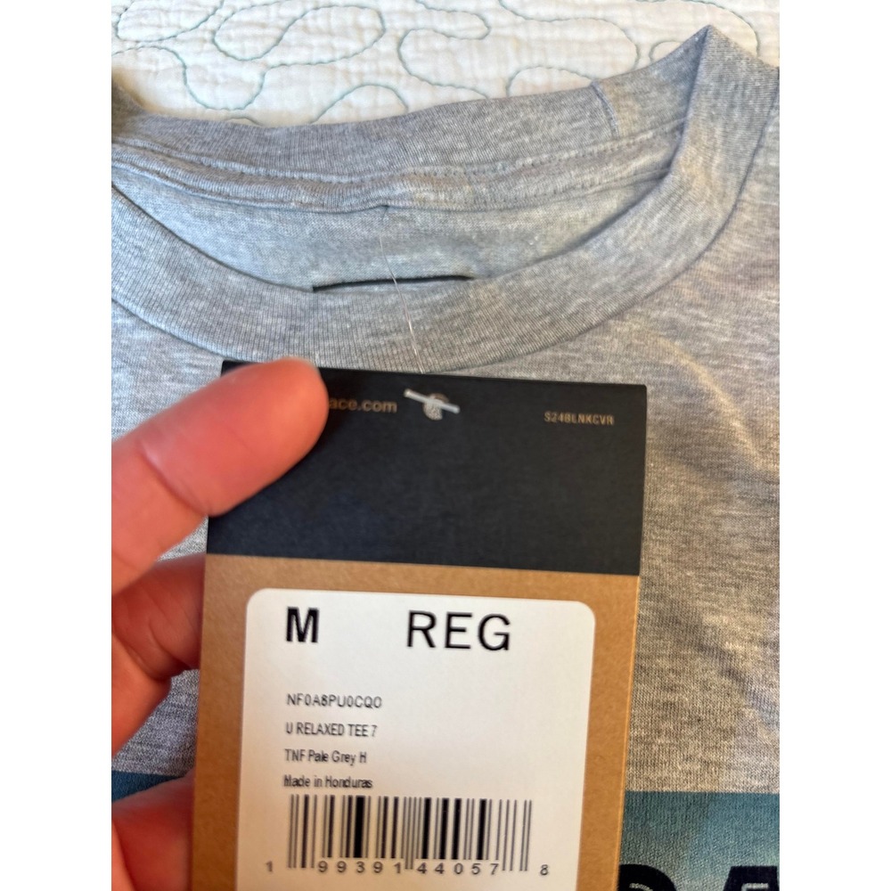 The North Face America 250 Pikes Peak Colorado Relaxed Tee Grey Size Medium - Picture 5 of 5
